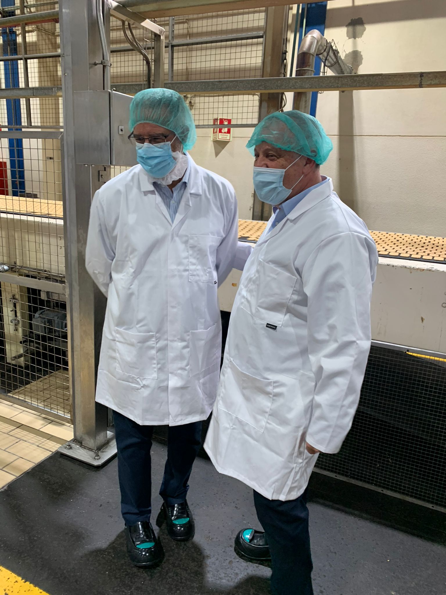 Luís Anula (CEO da MAPFRE Portugal) e Luis Ángel López (CEO Cerealto Siro Foods) (esq. para a dir.)