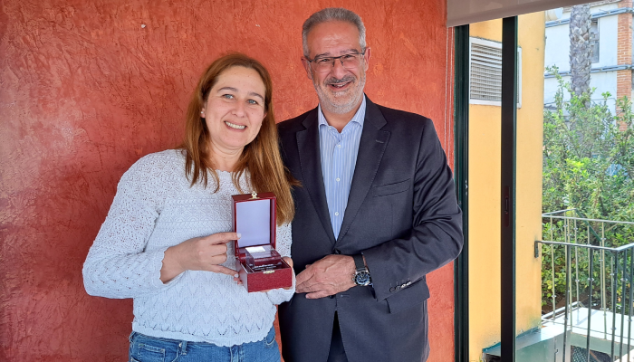 Cláudia Ferreira e Luis Anula