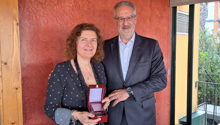 Fernanda Rodrigues e Luis Anula