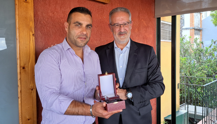 Filipe Cabreira e Luis Anula