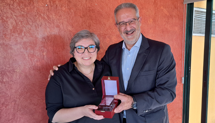 Luisa Abelha e Luis Anula