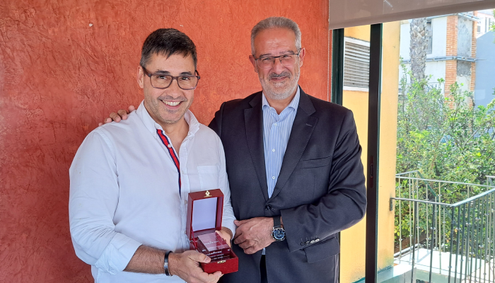 Tomás Lameira e Luis Anula