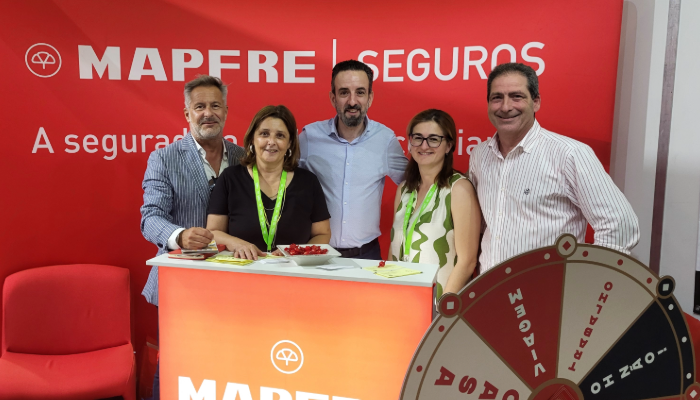 Fernando Rodrigues, Assessor Comercial Loja Cascais, Ana Santos, Agente Delegada Torres Vedras, Nuno Almeida, Gerente Loja Cascais, Patrícia Filipe, Agente Delegada Malveira e José Dias, Assessor Comercial Loja Cascais 