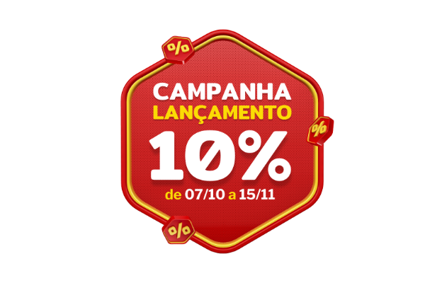 Campanha de lançamento do Seguro da Casa,com 10% de desconto até 15 de novembro