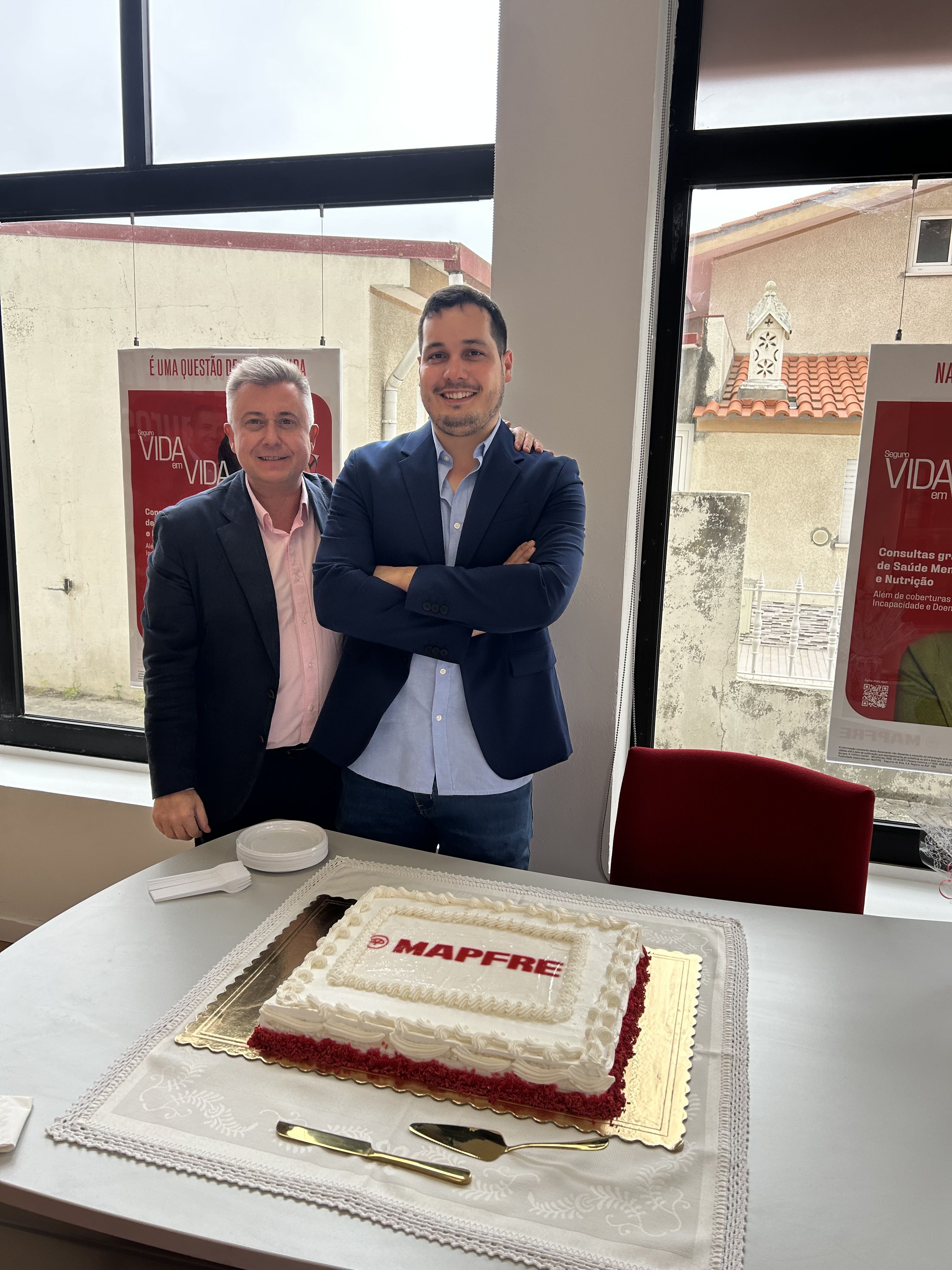 Alberto Axpe, Diretor Comercial e Pedro Neves, Agente Delegado